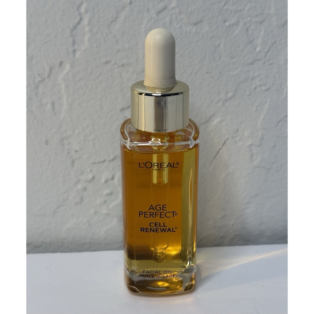 L'Oreal Age Perfect Cell Renewal Facial Oil Light 1oz Beauty Timeless  Self Care